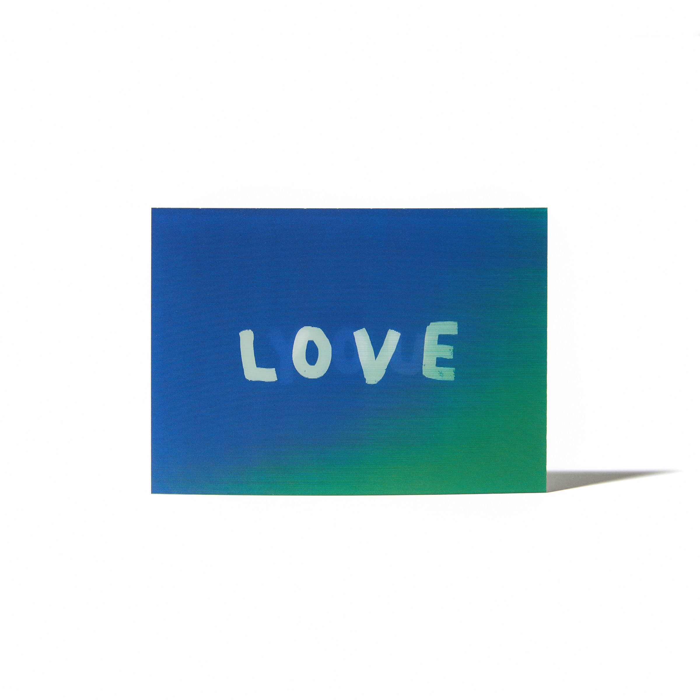 28. Lenticular Post Card - LOVE YOU