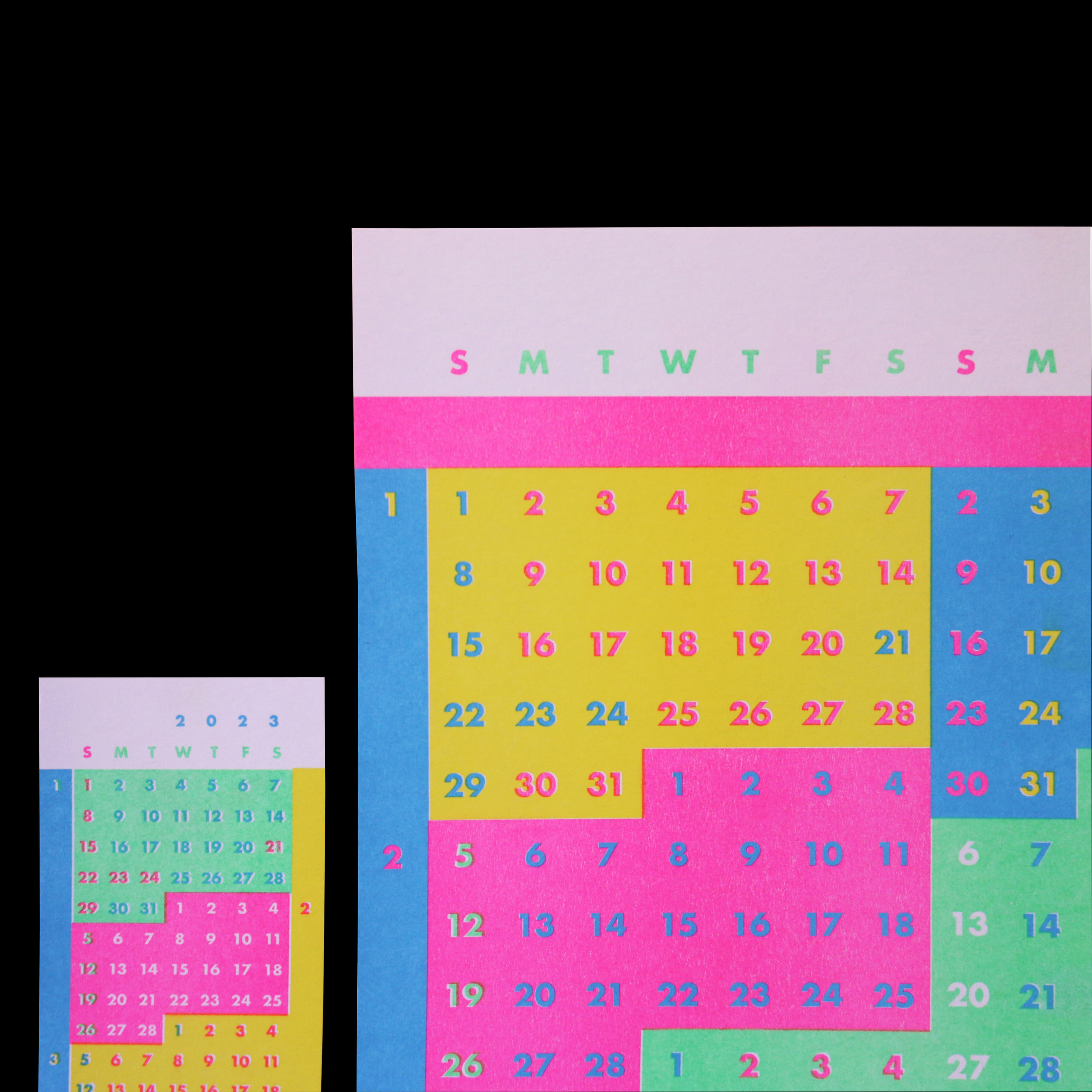 36. 2023 Riso Print Calendar